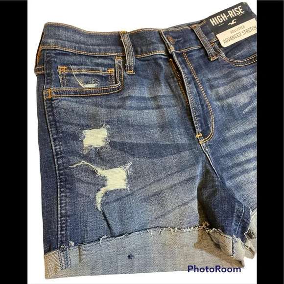 NWT Hollister Advanced Stretch High Rise Shorts Sz 28/7 - Picture 4 of 8